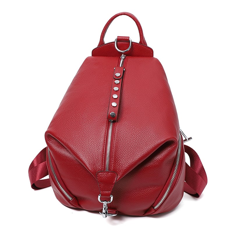 Geneva Women's Anti-Theft Leather Bag